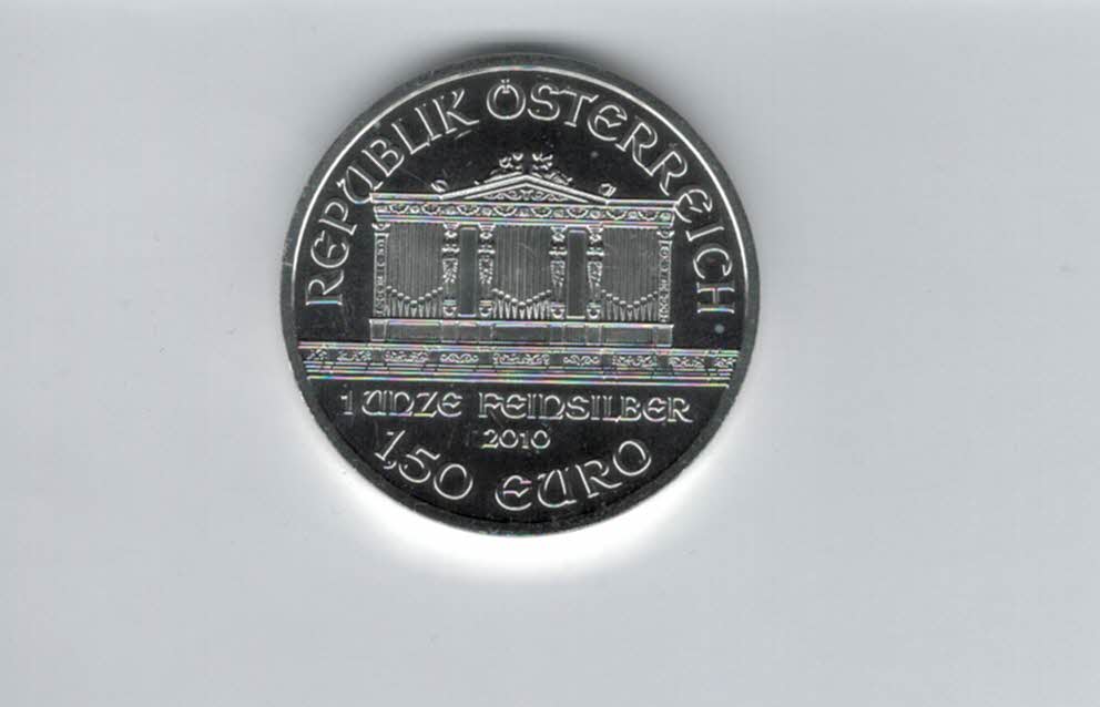  Philharmoniker 2010 1,50 Euro 1 Oz Macke Silbermünzen Österreich Spittalgold9800 (1248   