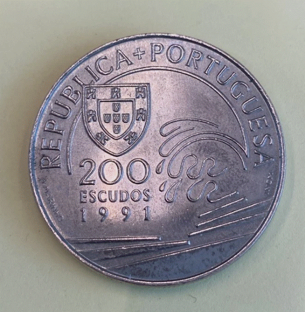  Portugal 200 Escudos 1991 | Christoph Kolumbus   