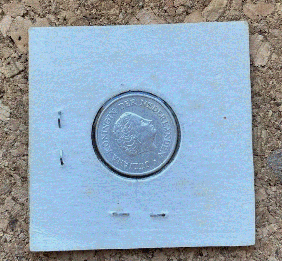  SILBER - Niederländische Antillen 1/4 Gulden 1963   