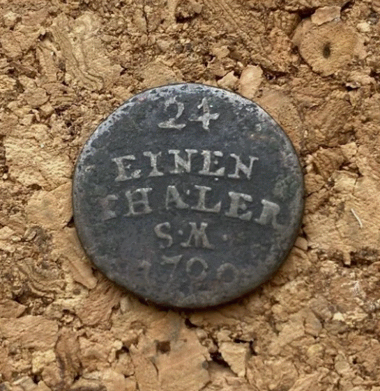  SILBER - Sachsen-Weimar-Eisenach 1/24 Taler 1799 Carl August Altdeutschland   