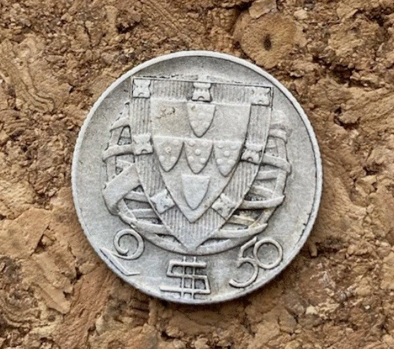  SILBER - Portugal 2½ Escudos 1942 - Karavelle   