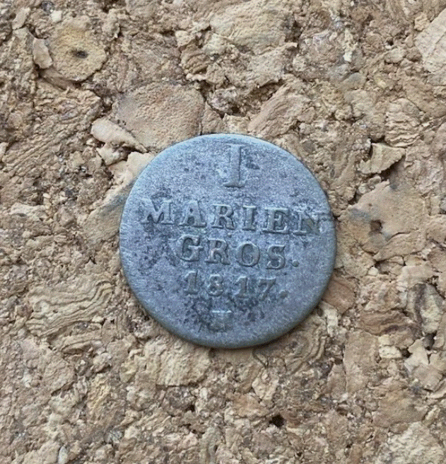  SILBER - Hannover 1 Mariengroschen 1817 Silbergroschen George III.   