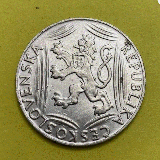  SILBER - Tschechoslowakei 100 Kronen 1948 Unabhängigkeit Bestes Angwbot EU West   