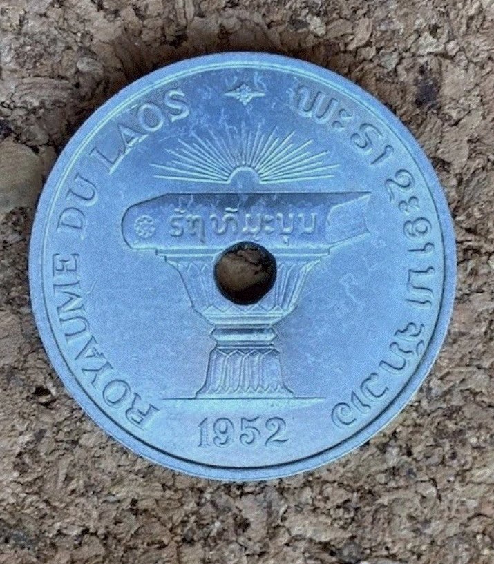 Laos 50 Cents 1952 - Royaume du Laos - Französisch-Indochina   