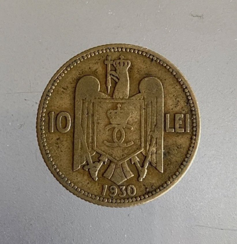  Rumänien 10 Lei 1930 - König Carol II - Königreich Monarchie   