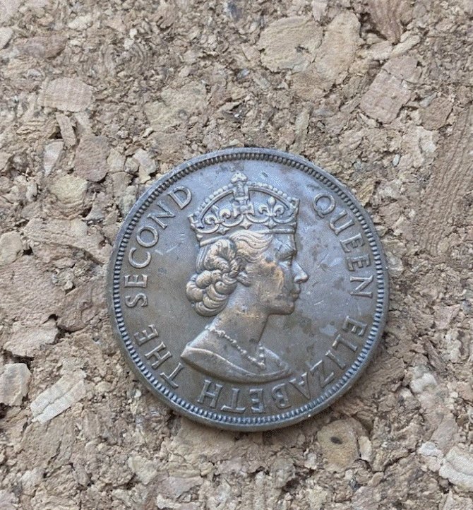  BRONZE - Ostkaribische Staaten Britische Karibik 2 Cents 1955 Elizabeth II   