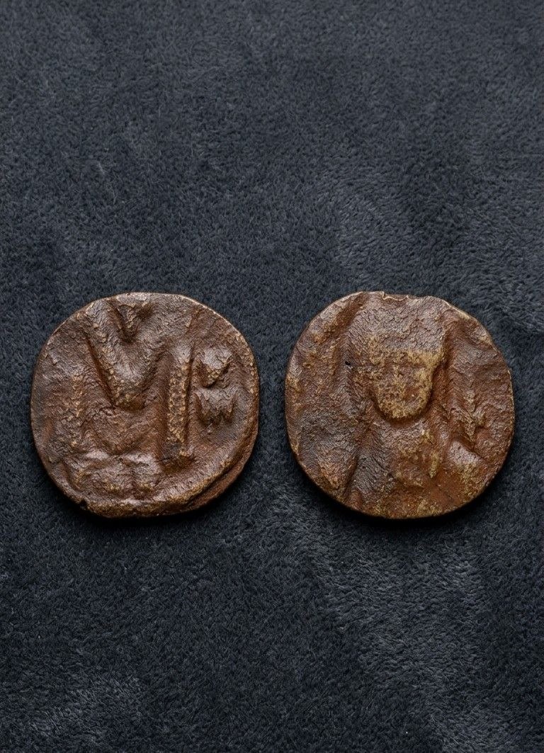 Justinian I AE Follis Year XIII AD 539/540 Carthage Mint CAR Date Byzantine Coin