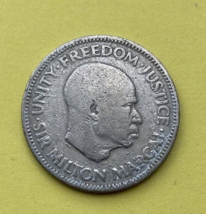  Sierra Leone 10 Cents 1964 - Sir Milton Margai Kaffee   