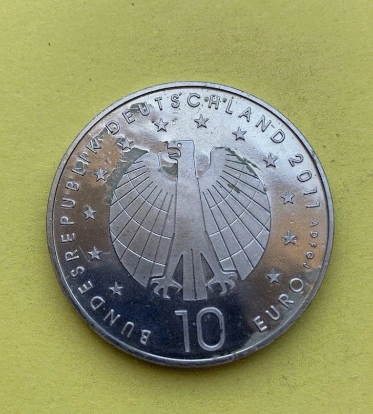  Teilen Deutschland 10 Euro 2011 Frauenfußball   