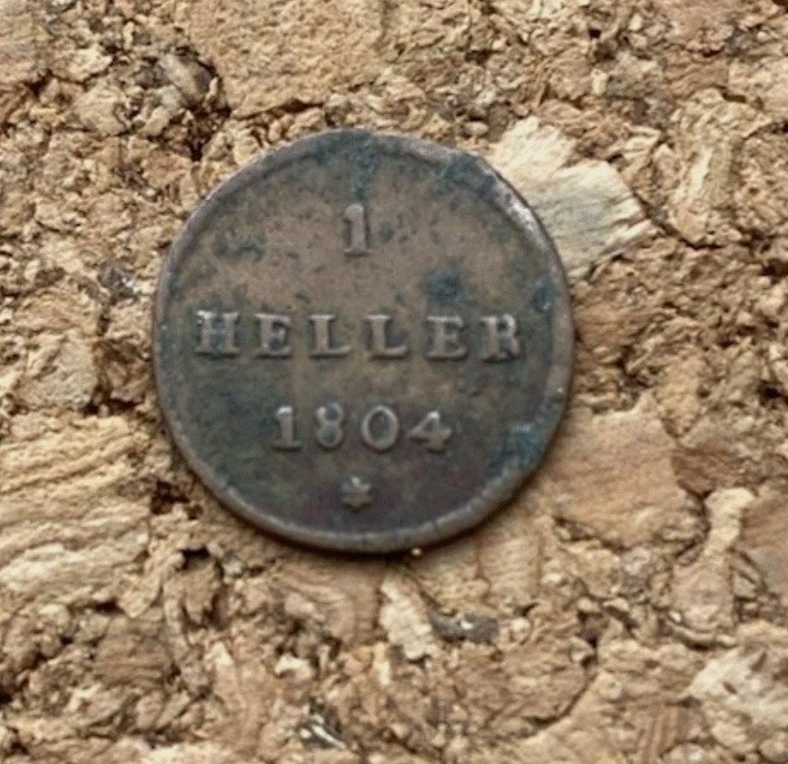  Augsburg 1 Heller 1804 Freie Stadt Augsburg   