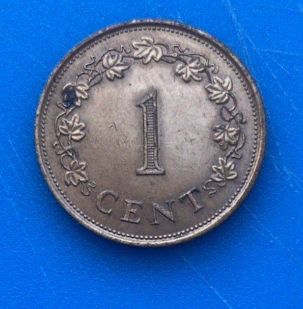  BRONZE - Malta 1 Cent 1977   