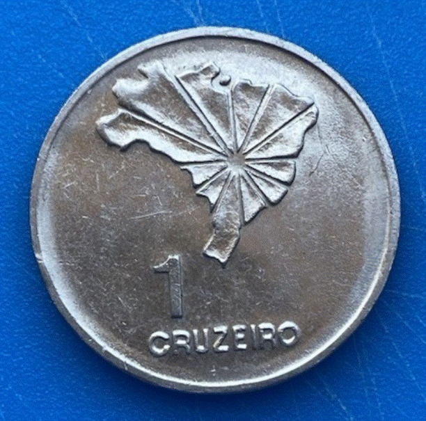  Brasilien 1 Cruzeiro 1972 Unabhängigkeit   
