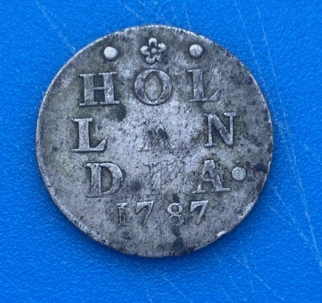  Niederlande Holland 2 Stuiver 1787 Silber   