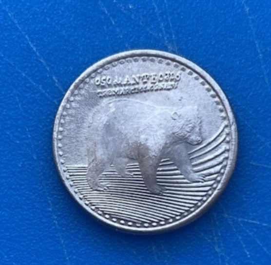  Kolumbien 50 Pesos 2015 Pilsener / Eisbär   