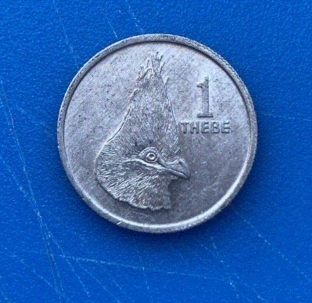  Botswana 1 Thebe 1976 Münze   