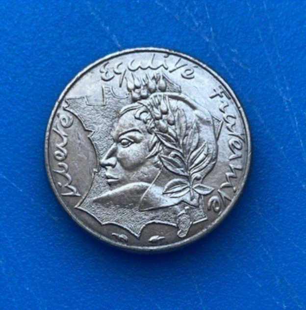  Frankreich 10 Franken  1986 Freiheit, Gleichheit, Brüderlichkeit   