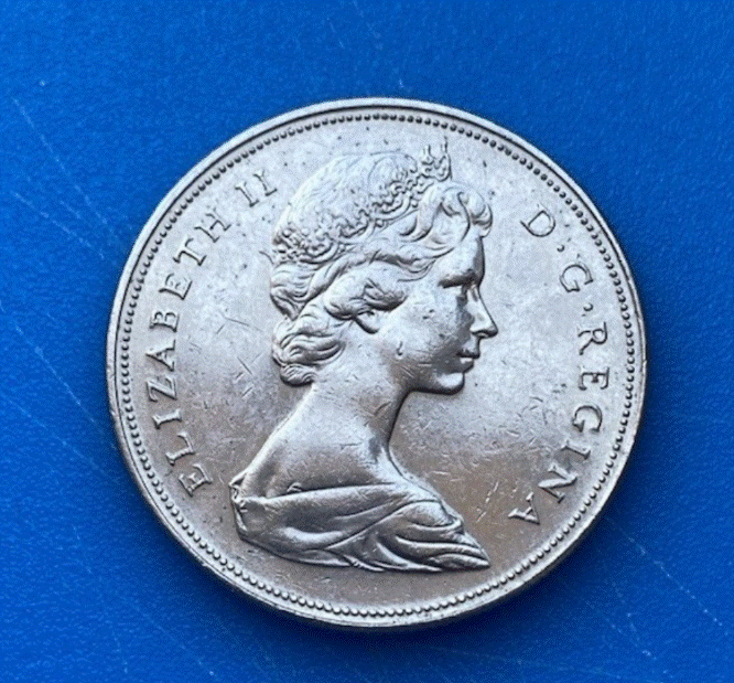  Kanada 1 Dollar 1970 Manitoba Elizabeth II   