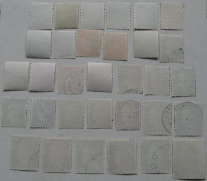 1941-1944, German Realm, a set 32 stamps  from series „Adolf Hitler (1889-1945), Chancellor”   