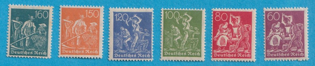  Deutsches Reich Mi.158 - 170 Postfrisch ohne Mi.164   