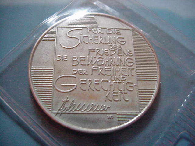  BRD Silbermedaille100 Jahre Konrad Adenauer   
