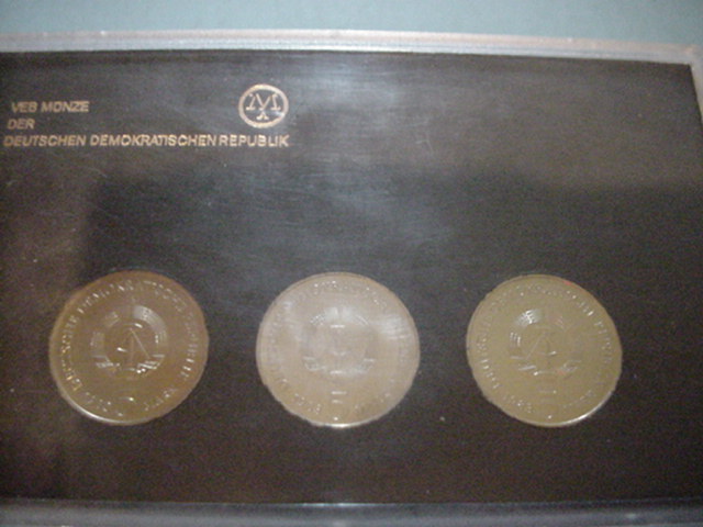  DDR Martin-Luther-Ehrung mit 5 Mark Wartburg 1983   