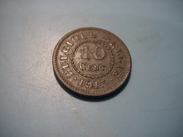 Belgien 10 Cent 1915