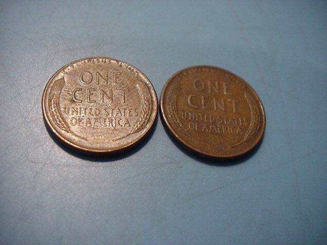  USA 2x 0ne Cent1957   