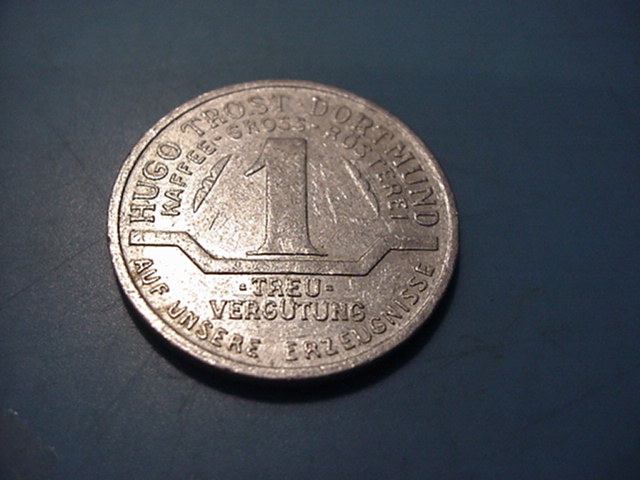  Token Hugo Trost1 Treuevergütung 1932   