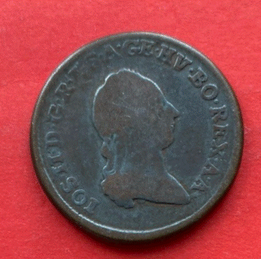  Österreich 1 Kreuzer 1781 A Joseph II Kupfermünze   