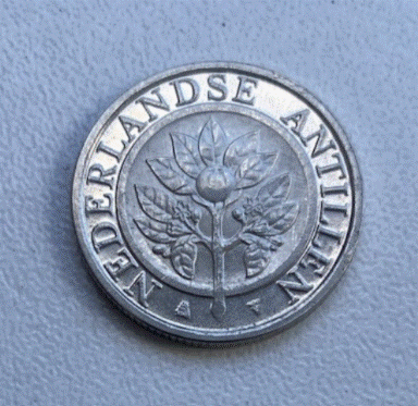  Niederländische Antillen 25 Cent 2014   