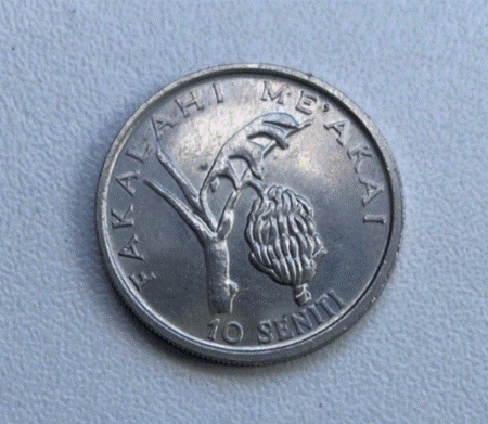  Tonga 10 Seniti 1981 FAO Münze Fakalahi Me'akai   