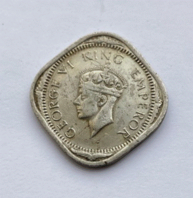  Britisch-Indien  2 Anna   1940 | König George VI.   