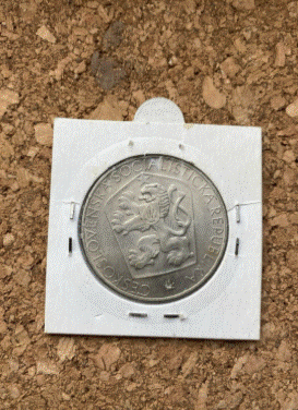  Silber - 25 Korun 1965 (Tschechoslowakei)   