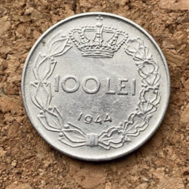  Rumänien 100 Lei 1944 | Herrliche Münze | Michael I.   