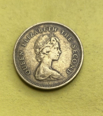  Hongkong 50 Cents 1977 | Unter britischen Mandat   