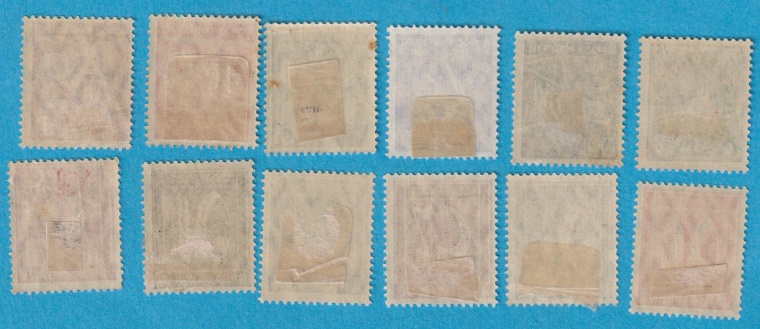 Deutsches Reich Marken aus  Mi.158 - 173 mit Falz   
