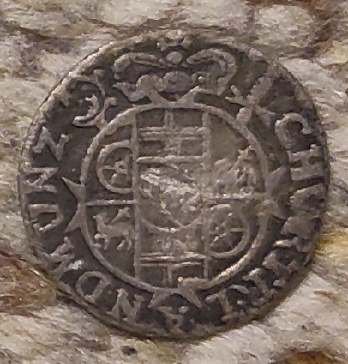  Bamberg 4 Kreuzer 1700, SILBER, etwas abgegriffen   