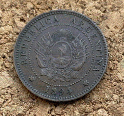  Argentinien 1 Centavo 1894 | BRONZE   