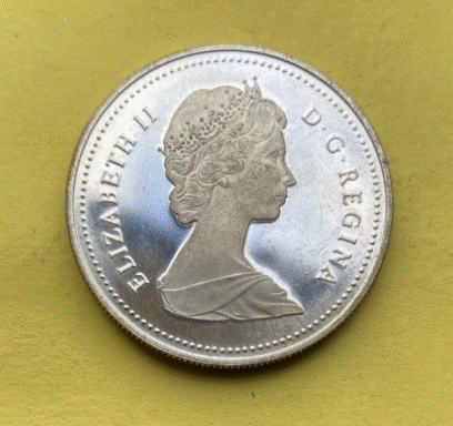  SILBER - 1 Dollar  1986 Vancouver | 100 Jahre Vancouver   