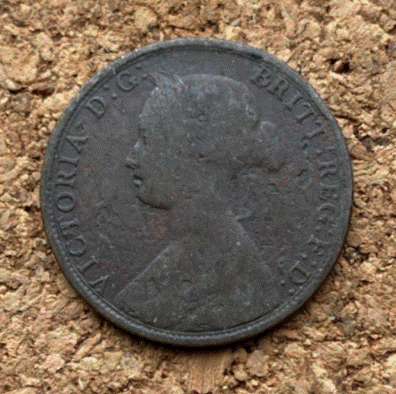  Großbritannien 1/2 Penny 1861 | Königin Victoria   