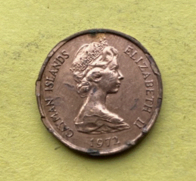  Cayman Inseln 1 Cent 1972 | BRONZE | Kaimaninseln   