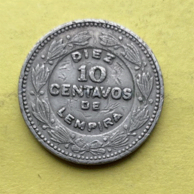  Honduras 10 Centavos  1967 | Honduras Lempira   