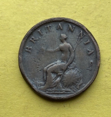  Großbritannien  1/2 Penny  1807 | König Georg III.   