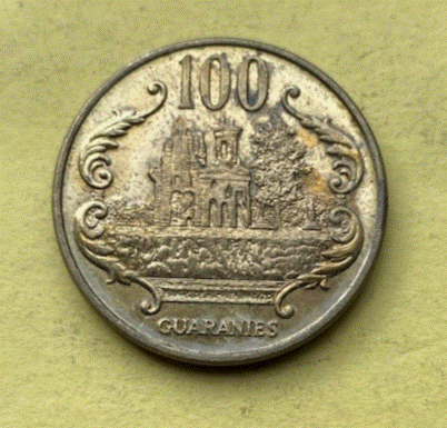  Paraguay 100 Guarani  1993 |  Super   