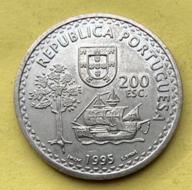  Portugal 200 Escudos  1995 Solor und Timor   
