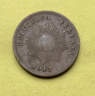  Peru 2 Centavos  1941 | Bronze   