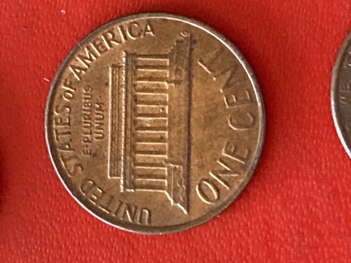  Münze Münzen Umlaufmünze USA 1 Cent 1977 ohne Münzzeichen   