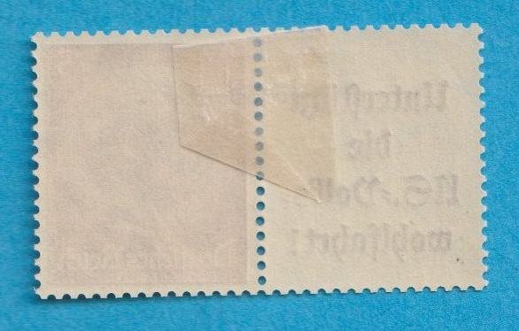  Deutsches Reich  MH. Zusammendrucke Mii.A 8 b/513 Waagerecht W 75 Postfrisch/Falz   
