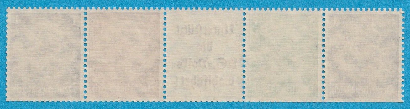  Deutsches Reich  MH. Zusammendrucke Mi.512/515/A 8 b/513/512 Waagerecht  Postfrisch   
