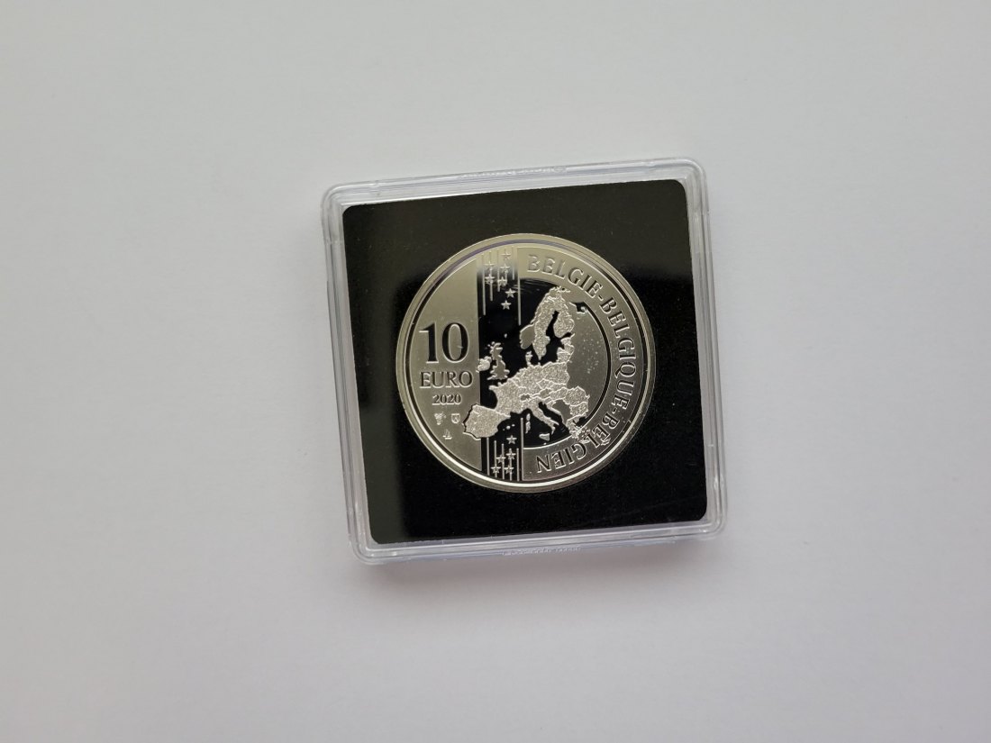  10 Euro 2020 Christophe Plantin 925/18,7 g silber Belgien Spittalgold9800 (3469)   